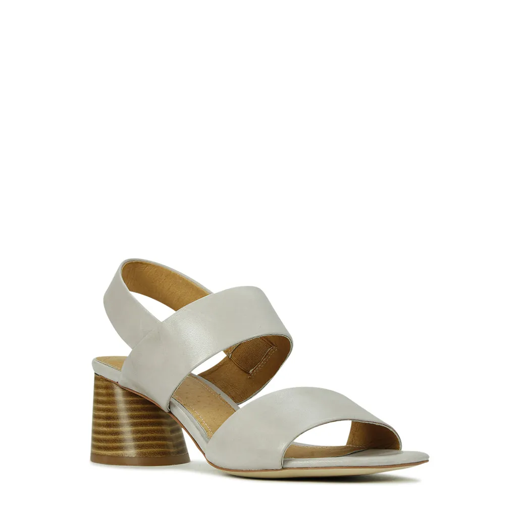 PETTO LEATHER SLIDE SANDALS