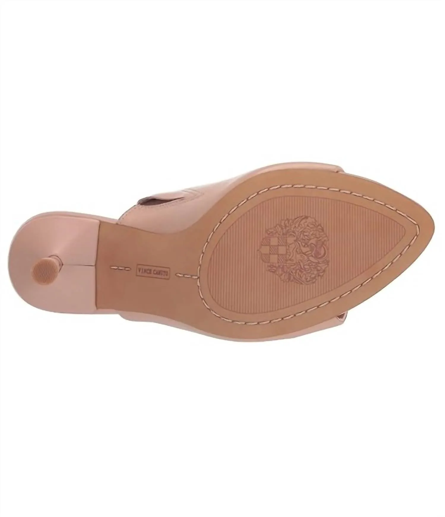 Pileesa Heeled Sandal In Pale Peony