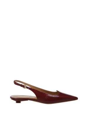 Pointed Toe Slingback Shoes