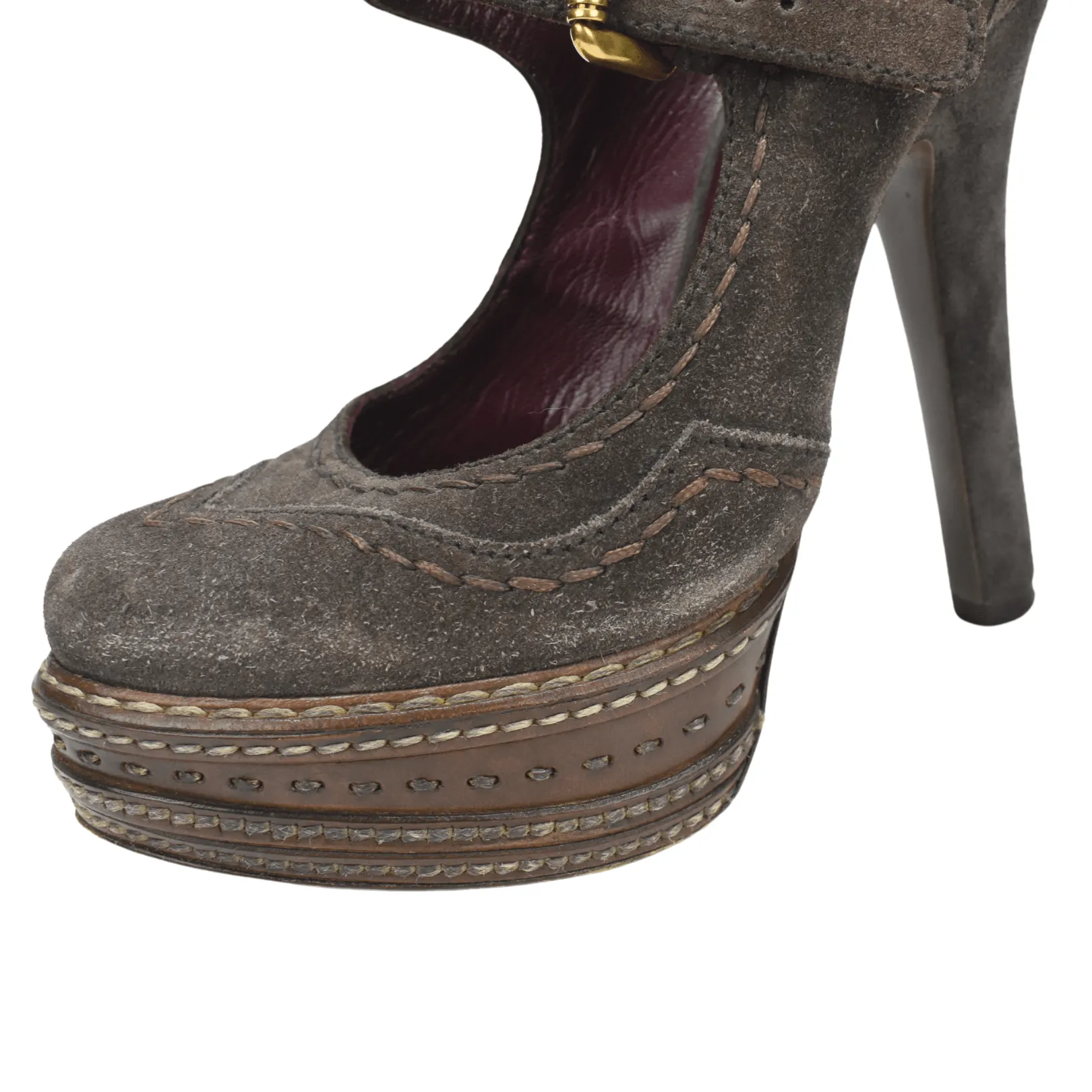 Prada Mary-Jane Platforms - Women's 36
