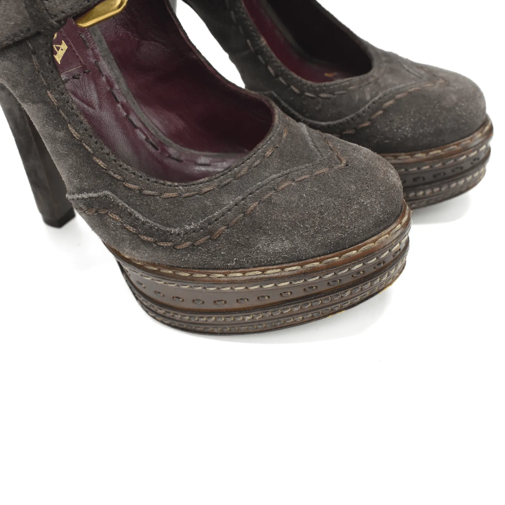 Prada Mary-Jane Platforms - Women's 36