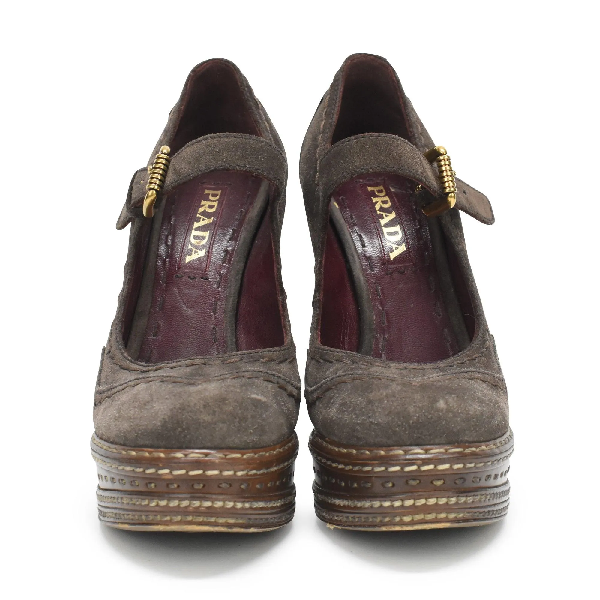 Prada Mary-Jane Platforms - Women's 36