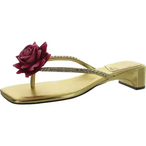 Primrose Womens Rhinestone Thong Thong Sandals