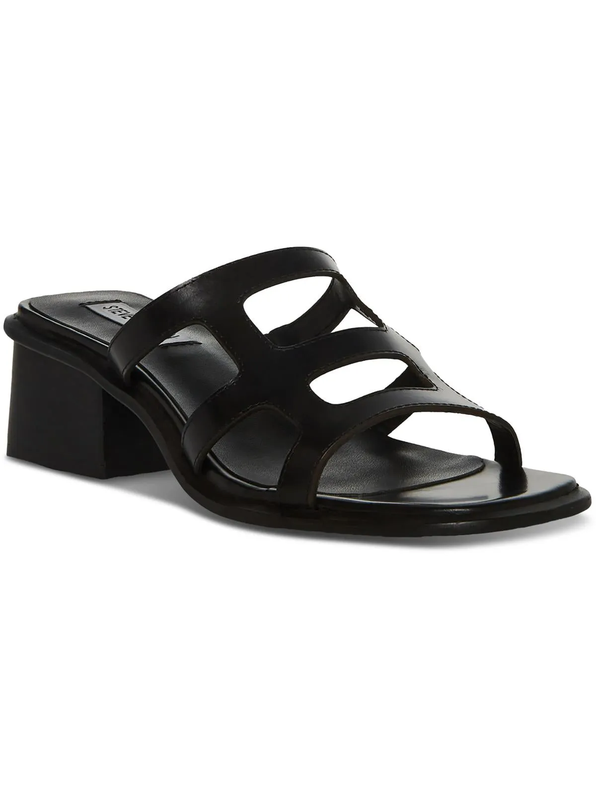 Princess Womens Leather Slip On Heels