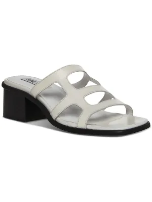 Princess Womens Leather Slip On Heels