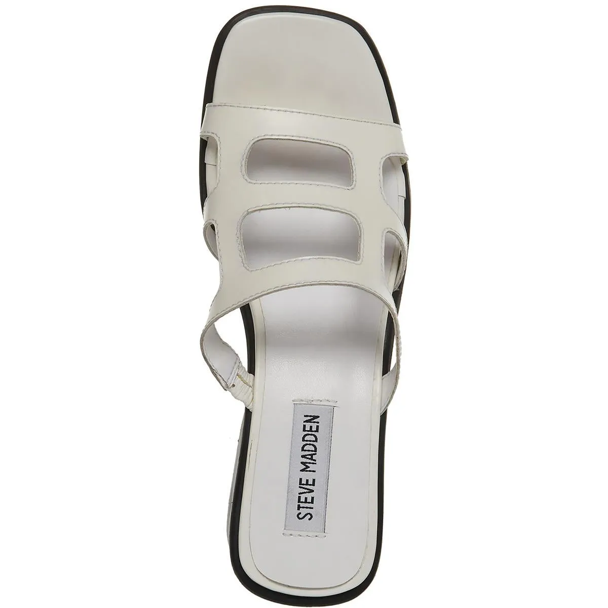 Princess Womens Leather Slip On Heels