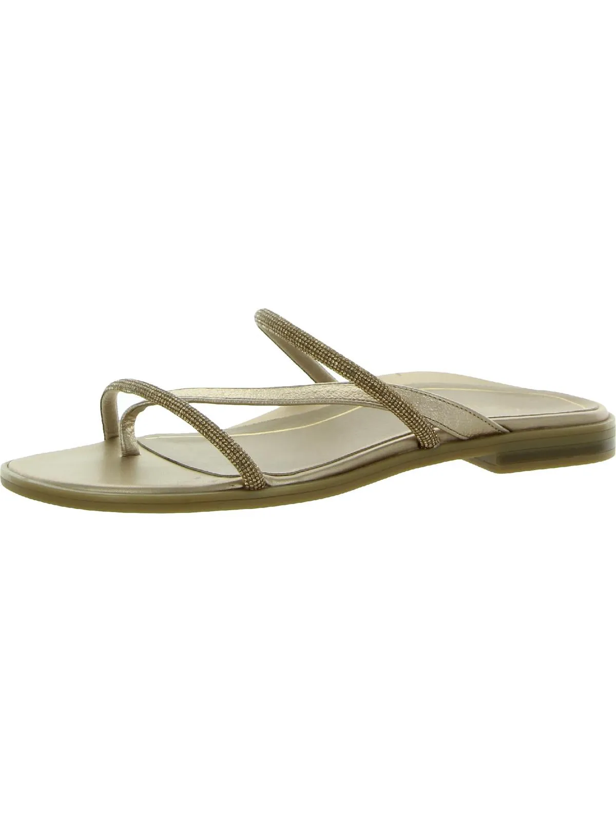 Prism Womens Padded Insole Strappy Slide Sandals