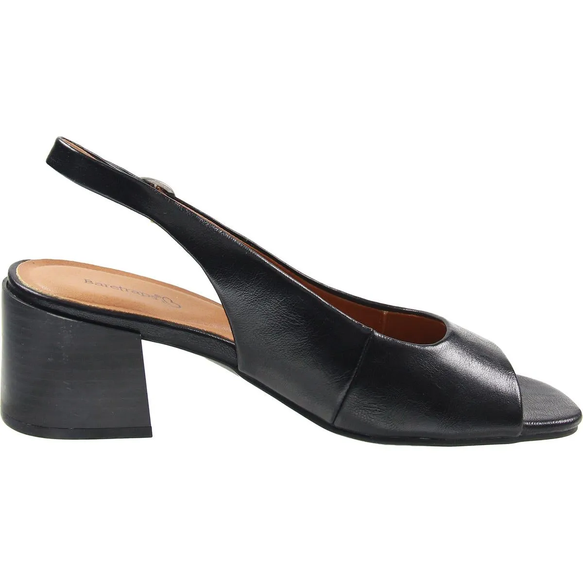 Promise Womens Block Heel Man Made Slingback Sandals