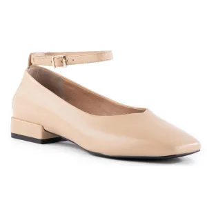 pumpkin Womens 2-in-1 Leather Mary Janes