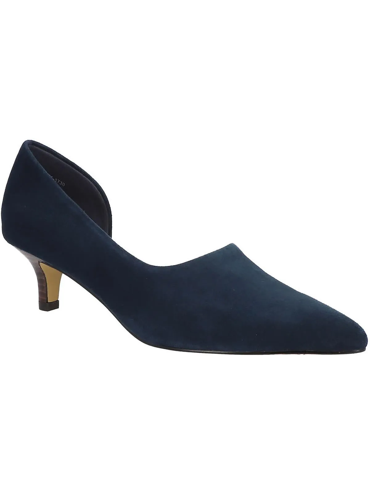 Quilla Womens Leather Pointed Toe D'Orsay Heels