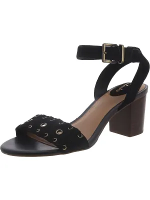 Ralene Sheen Womens Open Toe Slingback Block Heel