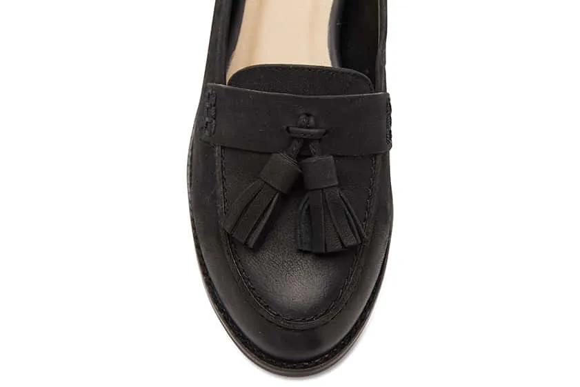 Rapture Loafer in Black Nubuck