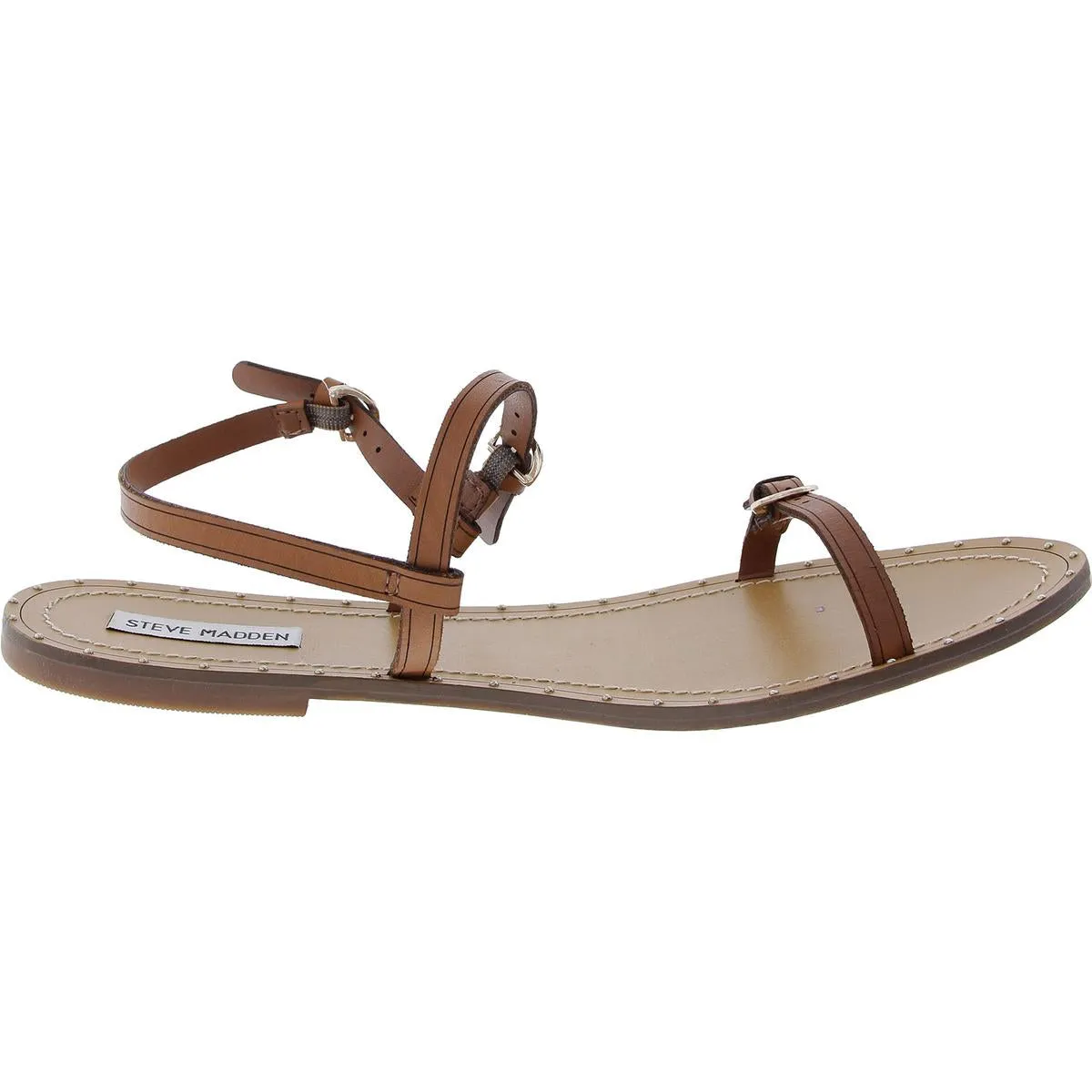 Raquel Womens Adjustable Leather Ankle Strap