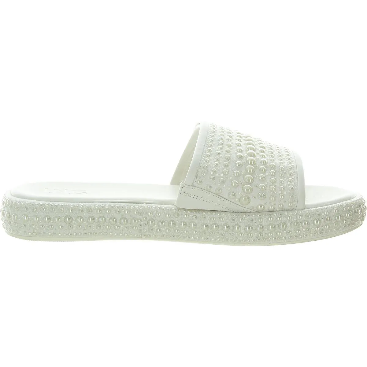 Rayley 2 Womens Embellished Manmade Slide Sandals
