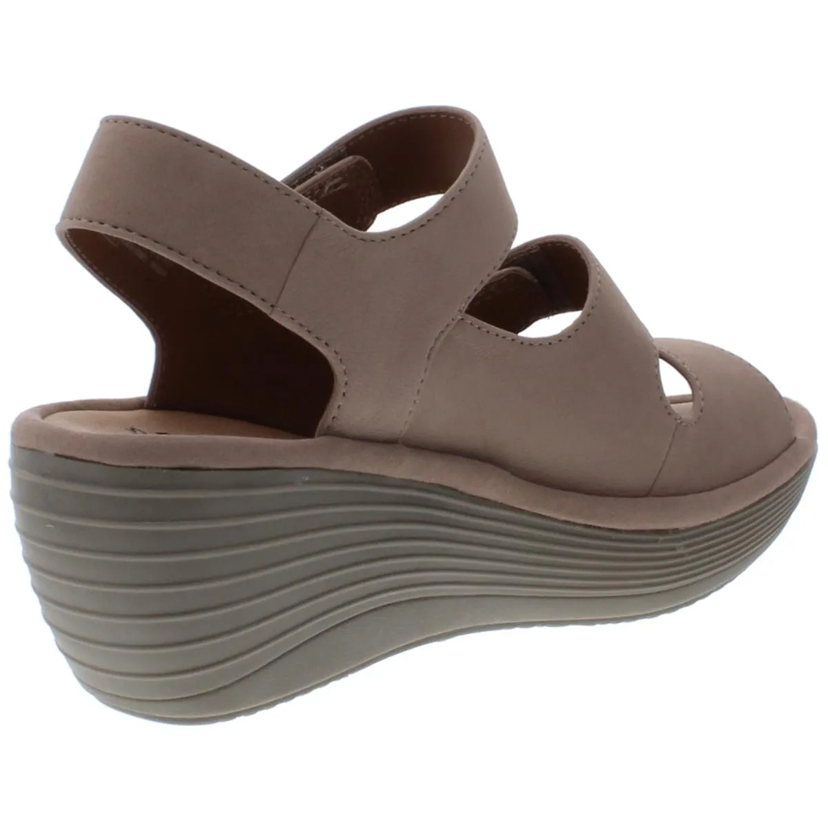 Reedly Juno Womens Nubuck Platforms Wedges