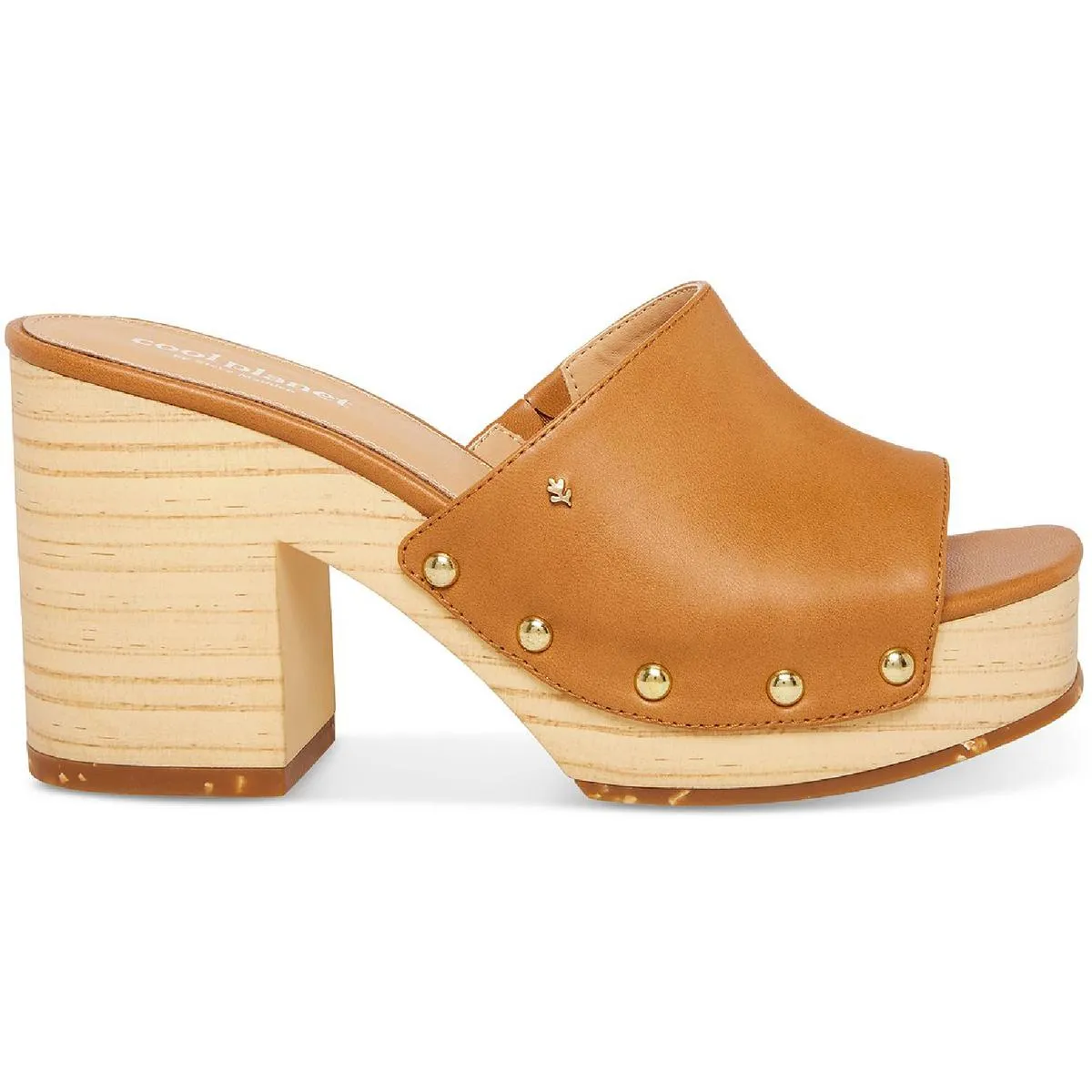 Restore Womens Open Back Wedge Platform Sandals
