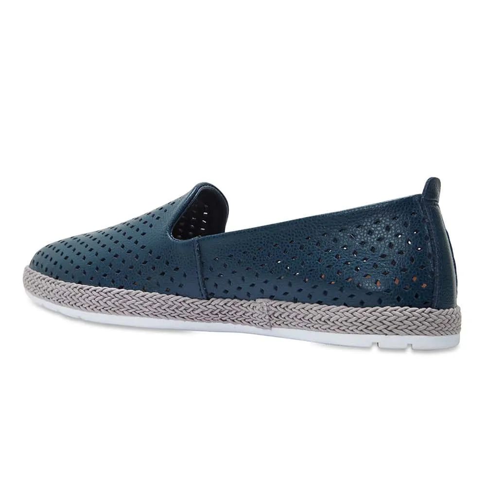 Ricky Loafer in Navy Leather