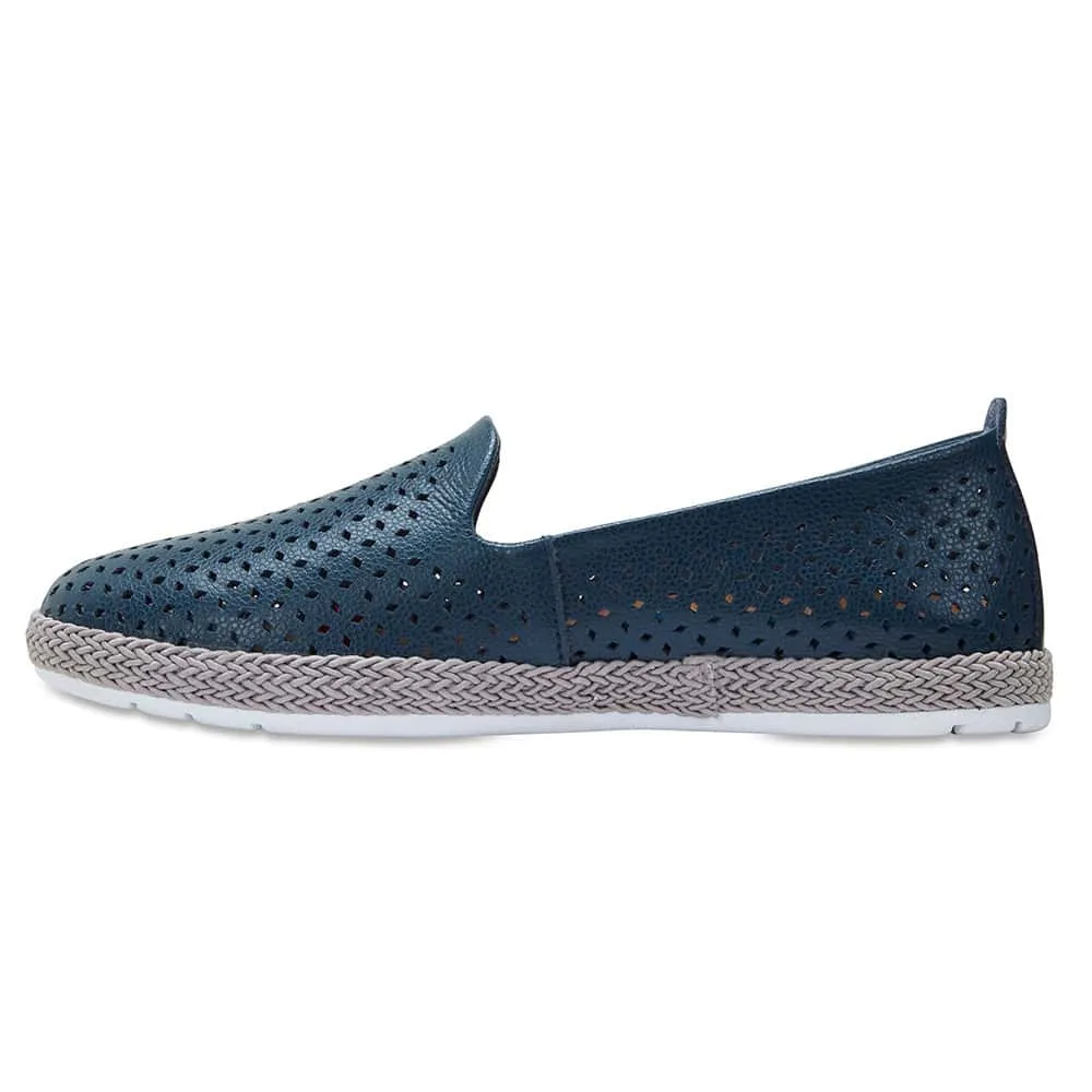 Ricky Loafer in Navy Leather