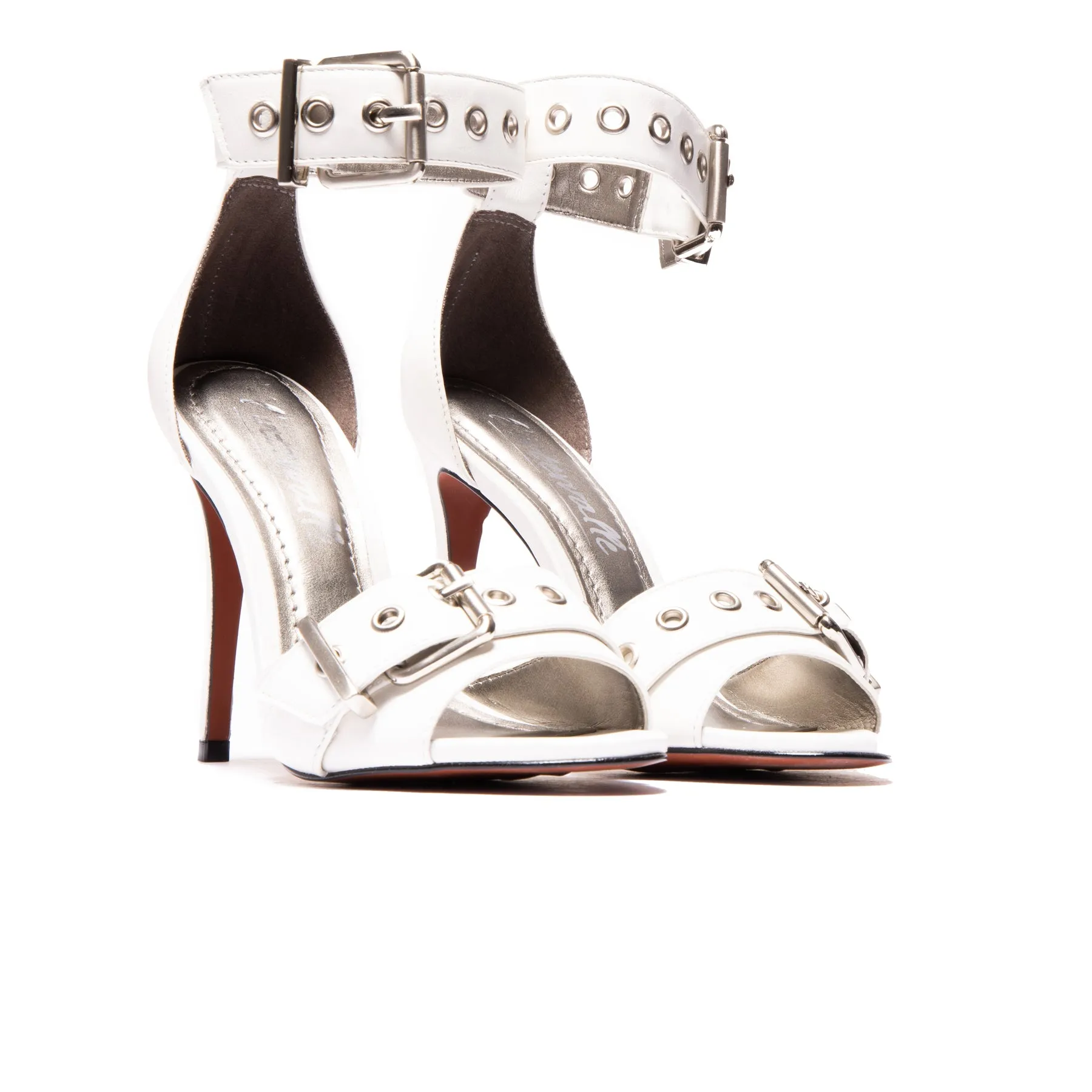 Rock White Leather