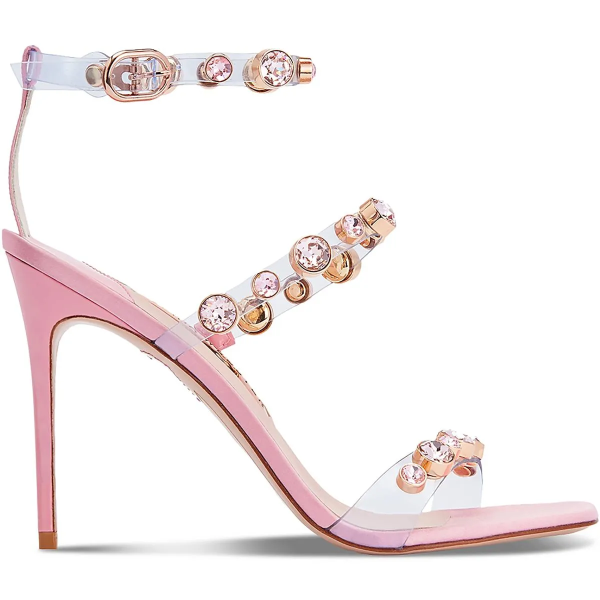 Rosalind Gem Womens Vinyl Ankle Strap