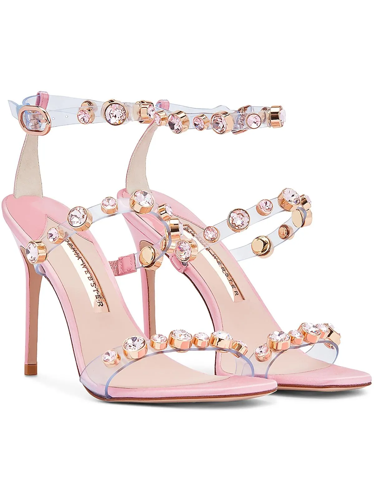 Rosalind Gem Womens Vinyl Ankle Strap