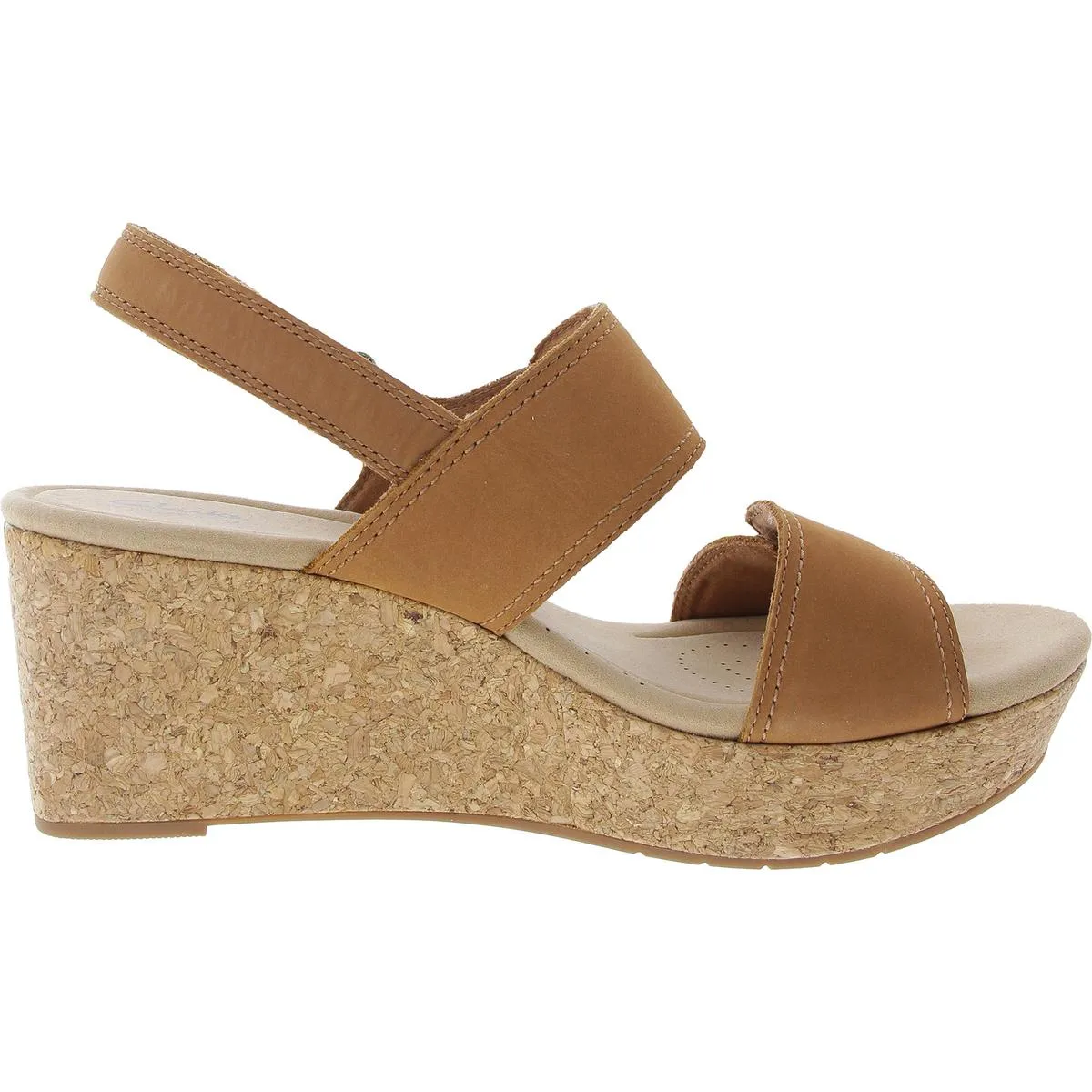 Rose Lane Womens Suede Wedge Sandals