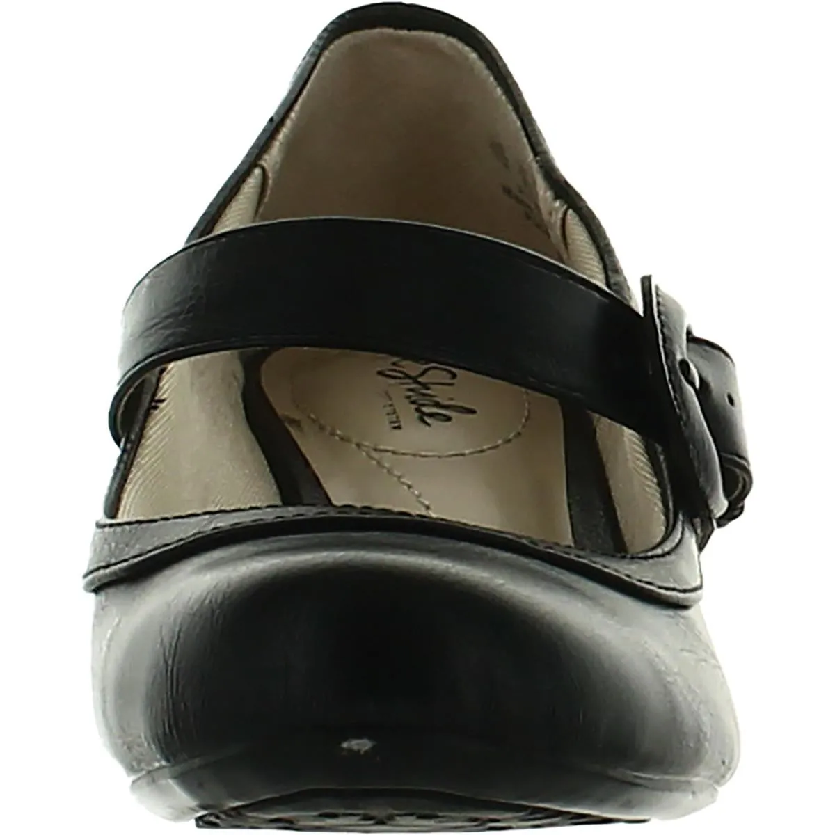 Rozz Womens Cushioned Footbed Strap Mary Jane Heels