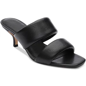 SA-Likely Womens Slip On Kitten Heel Strappy Sandals
