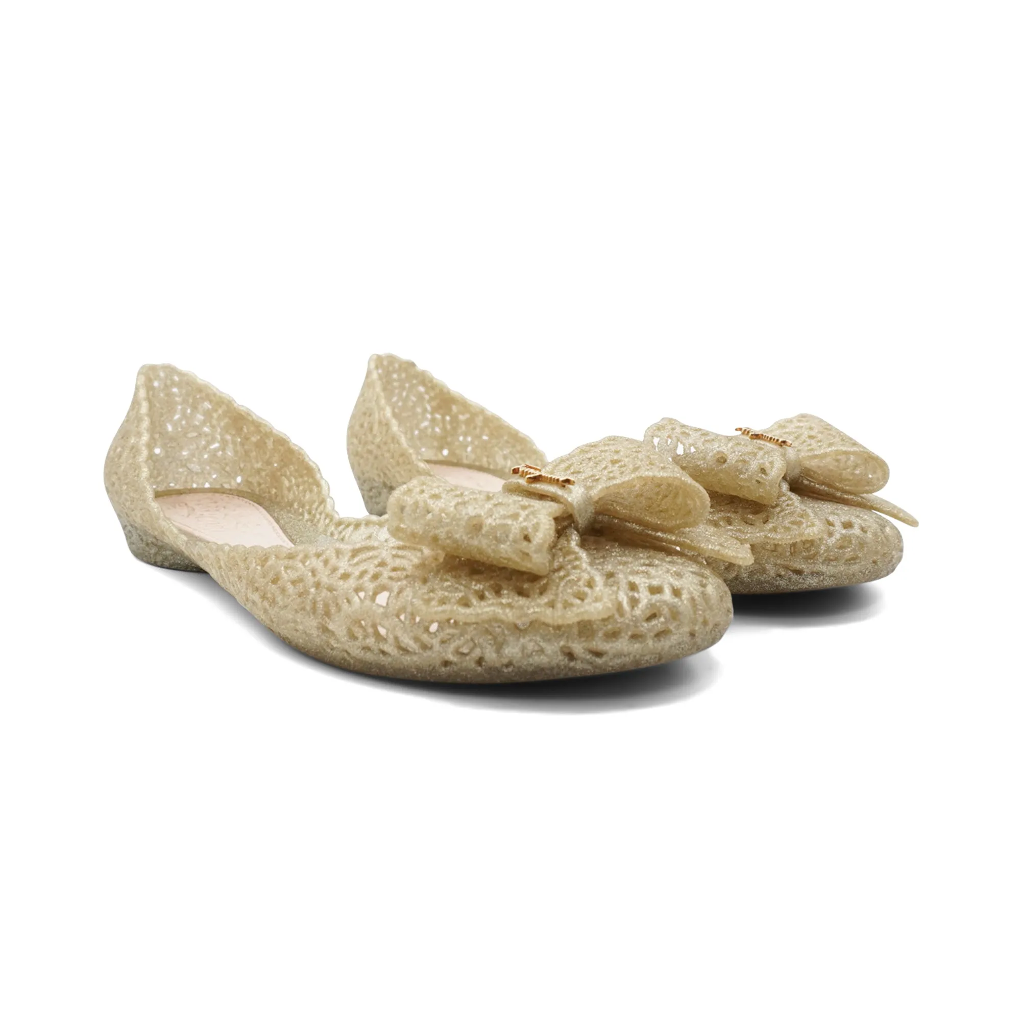 Salvatore Ferragamo 'Nilly' Jelly Flats - Women's 8
