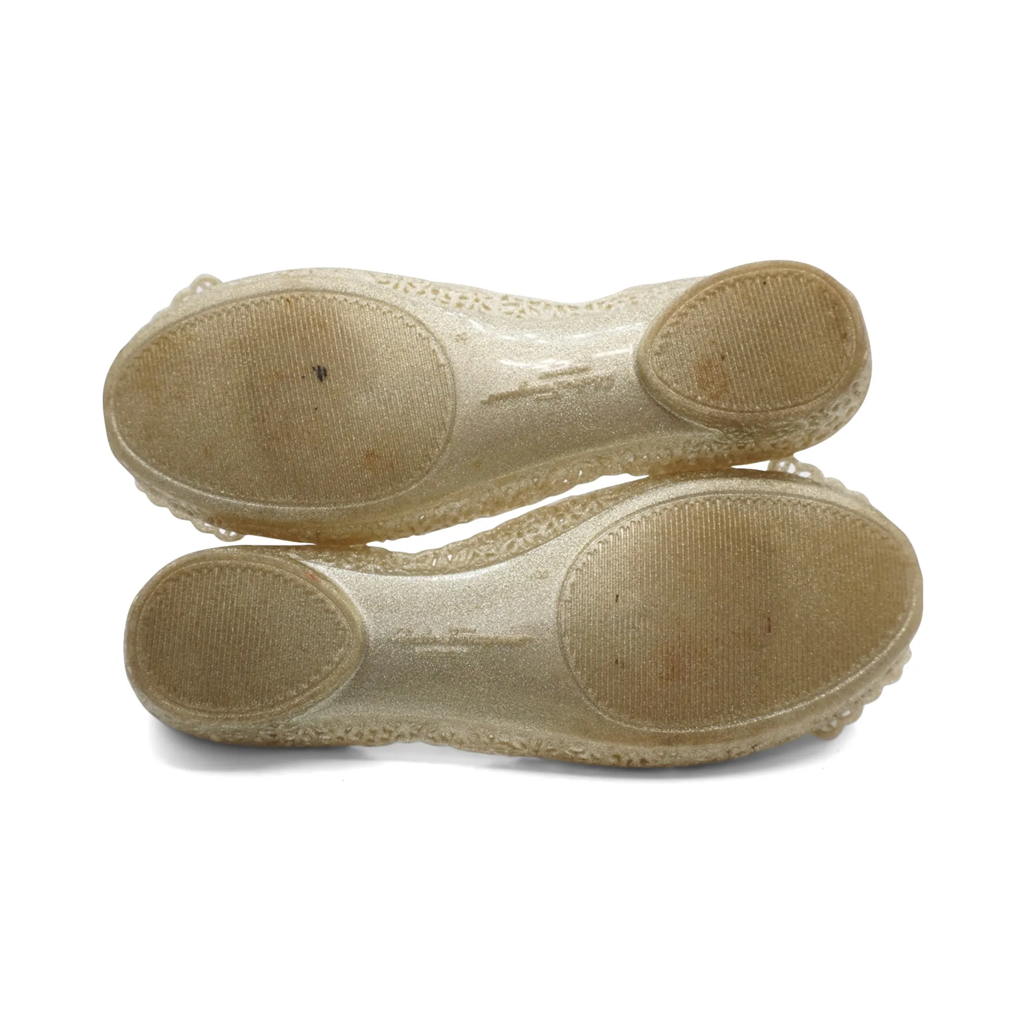 Salvatore Ferragamo 'Nilly' Jelly Flats - Women's 8