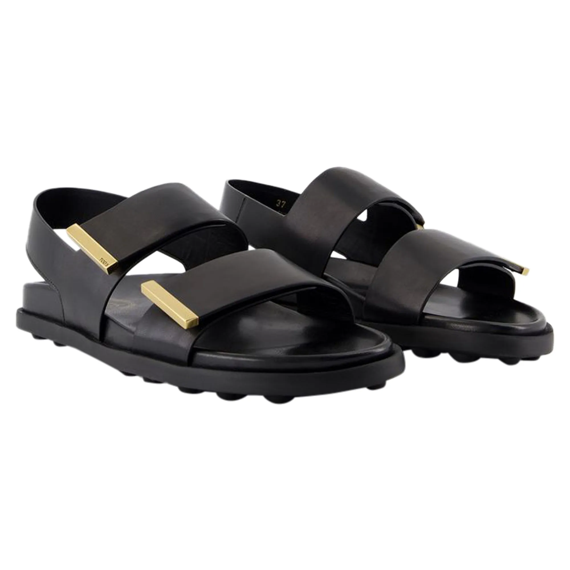Sandals - Tod's - Leather - Black