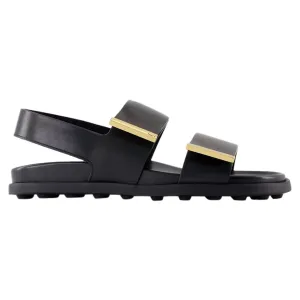 Sandals - Tod's - Leather - Black