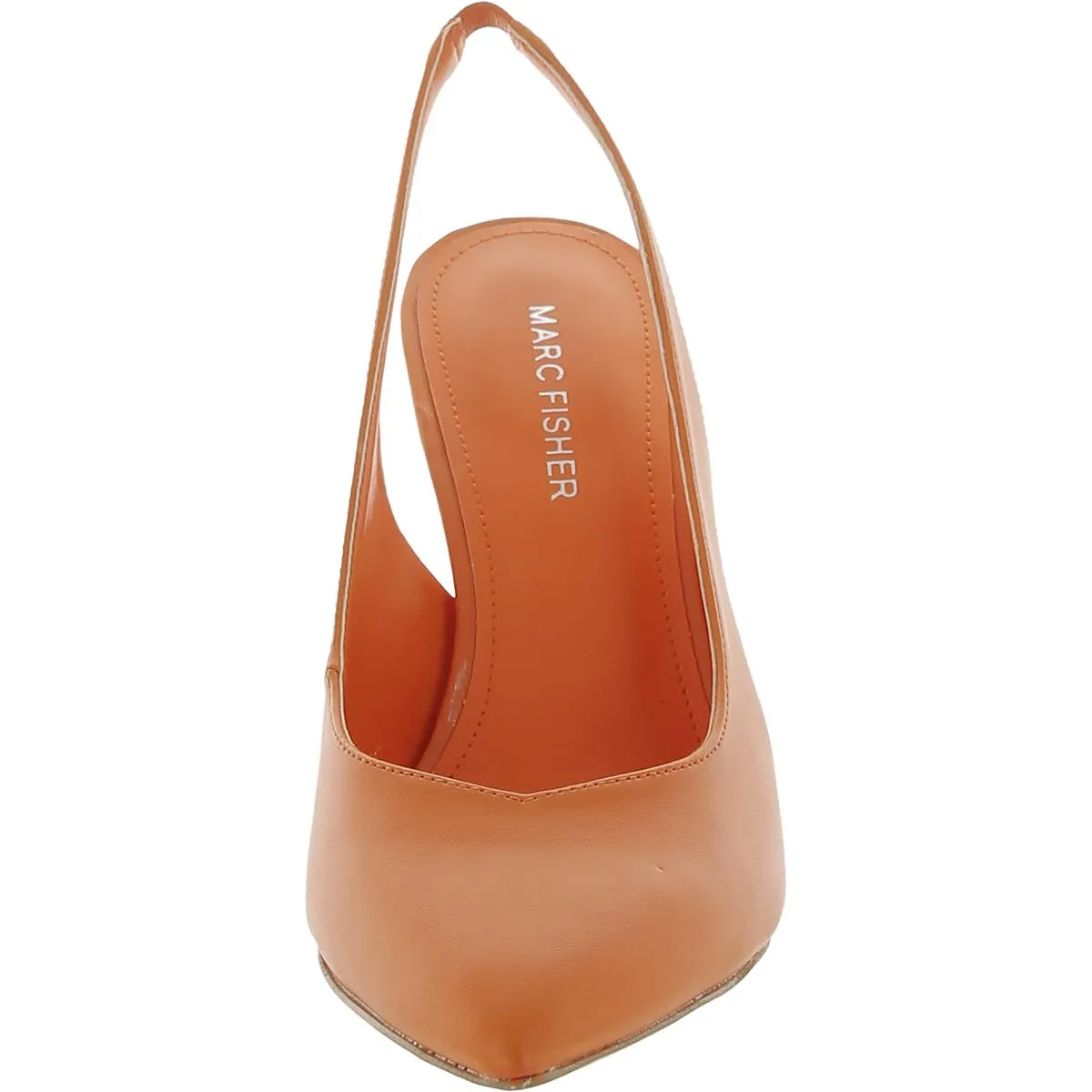 Scully4 Womens Faux Leather Slingback Heels