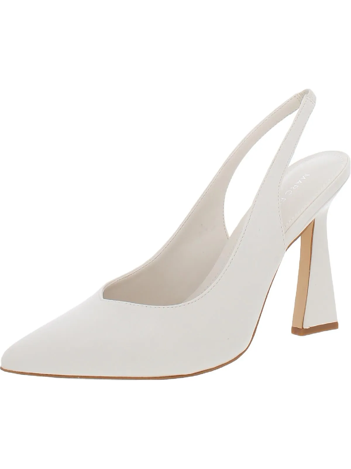 Scully4 Womens Faux Leather Slingback Heels