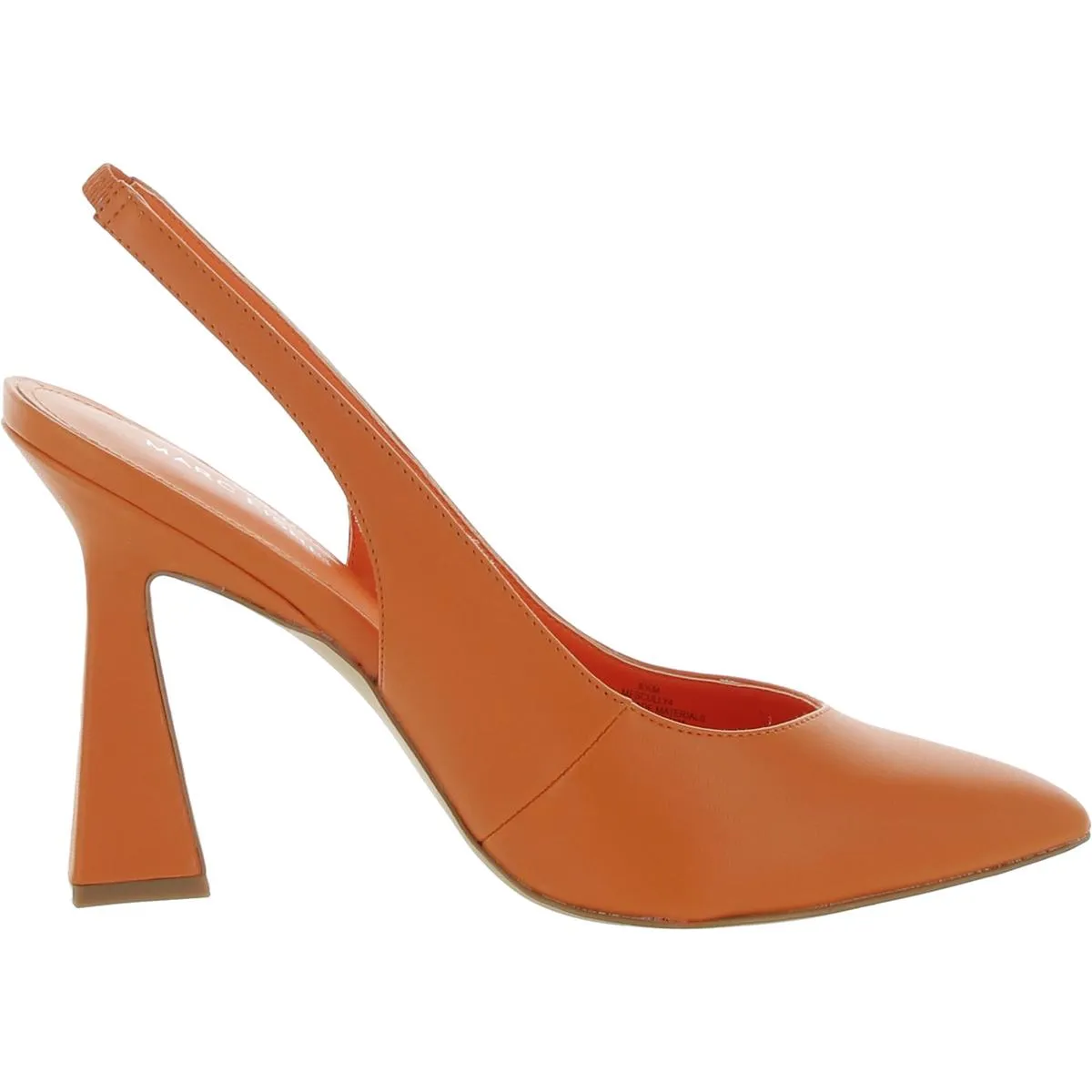 Scully4 Womens Faux Leather Slingback Heels