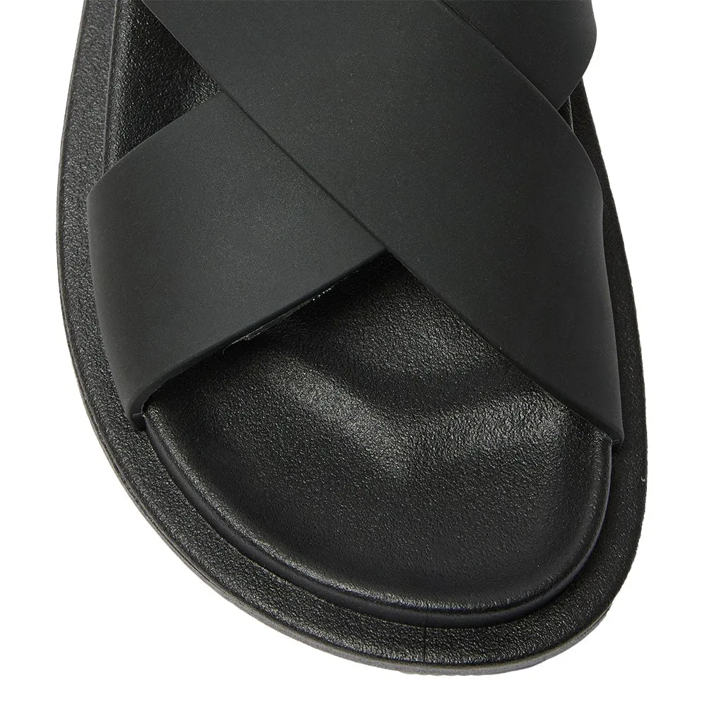 Seashore Slide in Black On Black