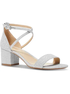 Serena Flex Sandal Womens Round Toe Strappy Block Heel
