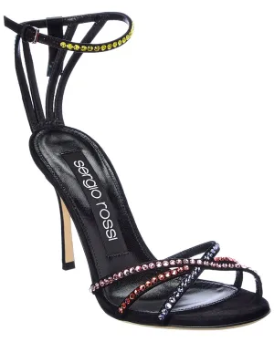 Sergio Rossi Godiva Suede Sandal