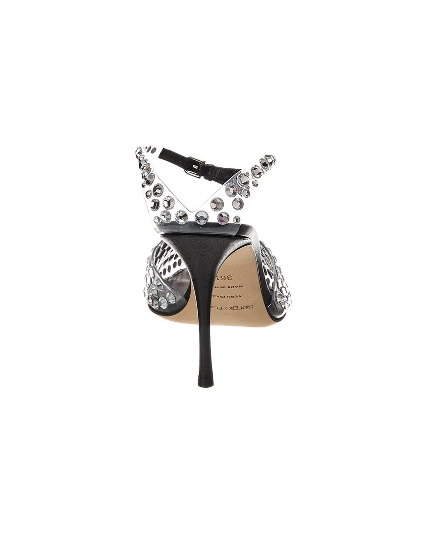 Sergio Rossi Godiva Vinyl & Leather Pump