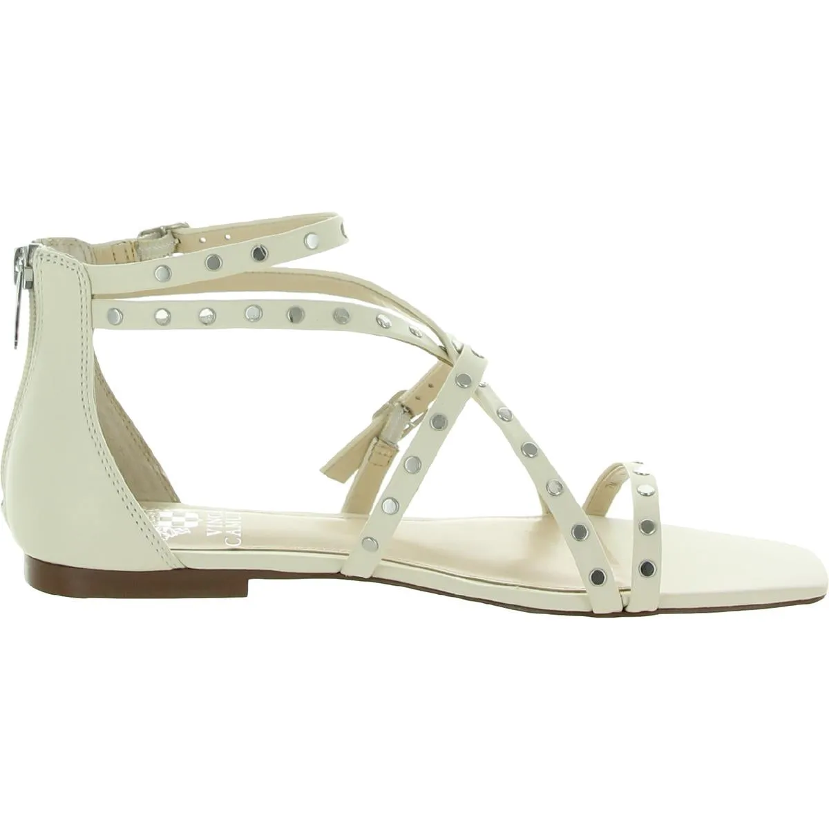 Seseti Womens Leather Open Toe Strappy Sandals