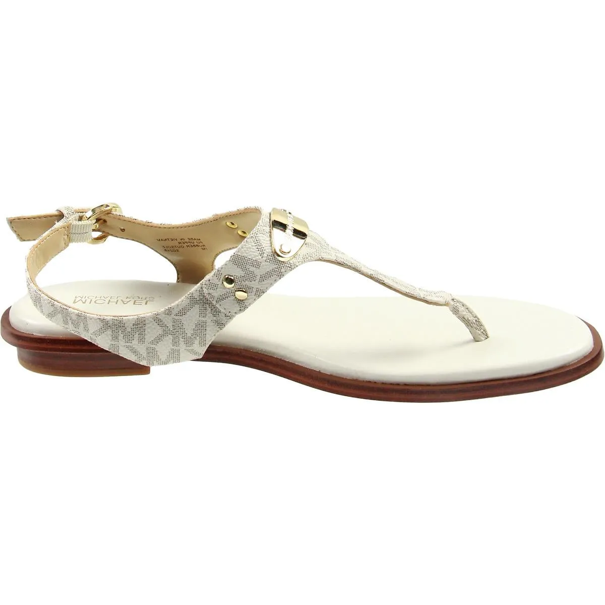 SG24B Womens Monogram Manmade Slingbacks