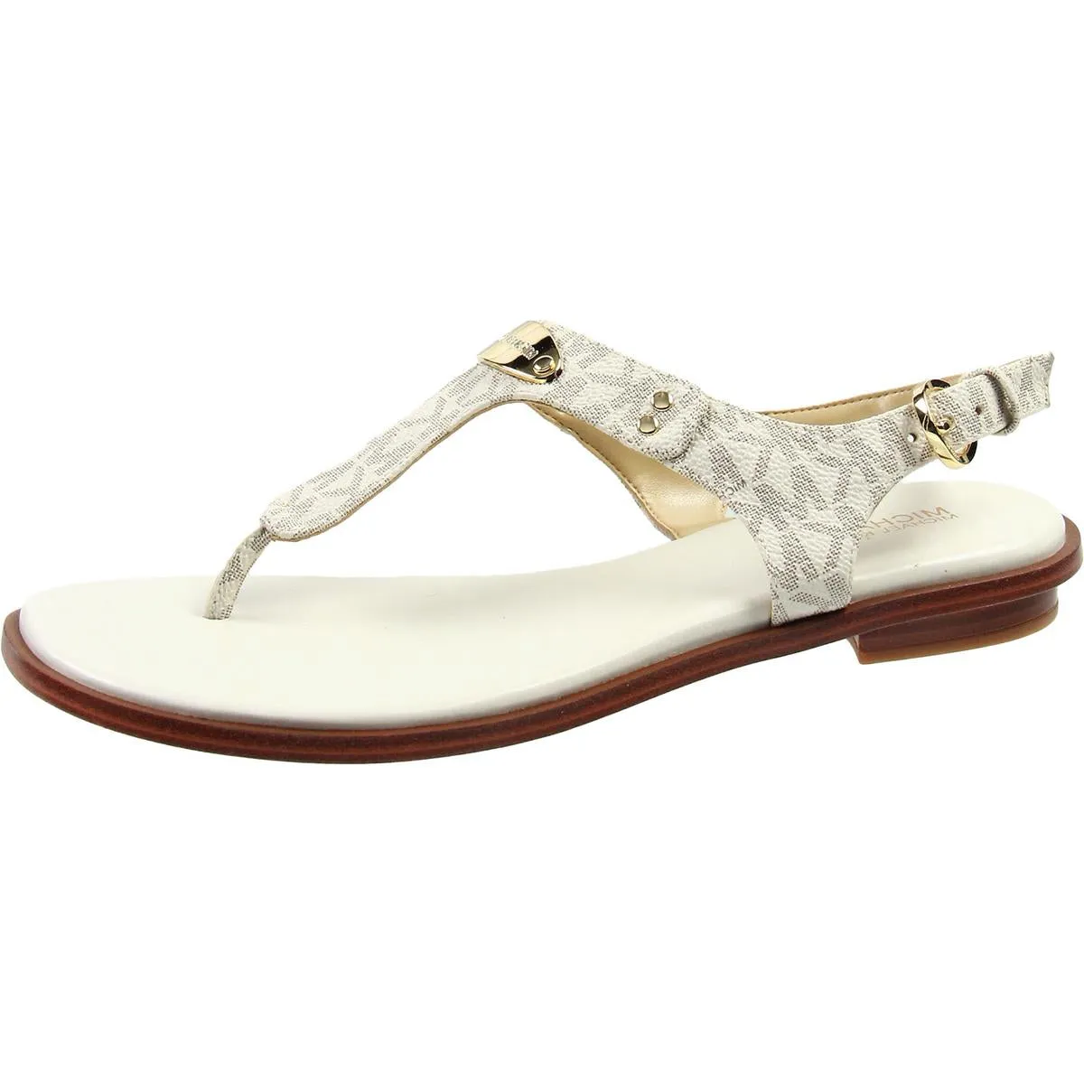 SG24B Womens Monogram Manmade Slingbacks