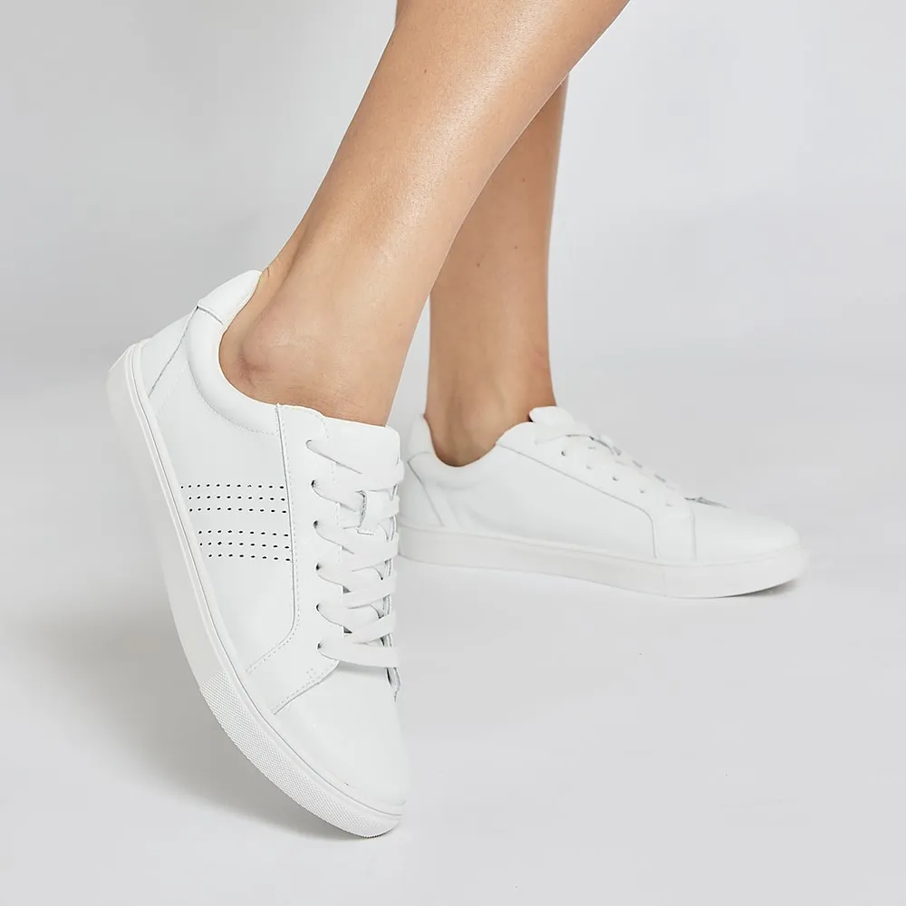Shazam Sneaker in White Leather
