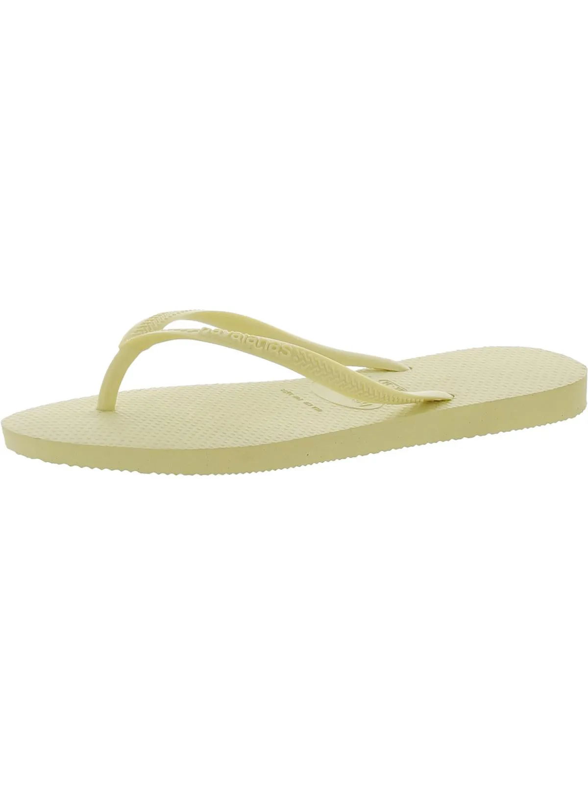 Slim Womens Textured Thong Flip-Flops