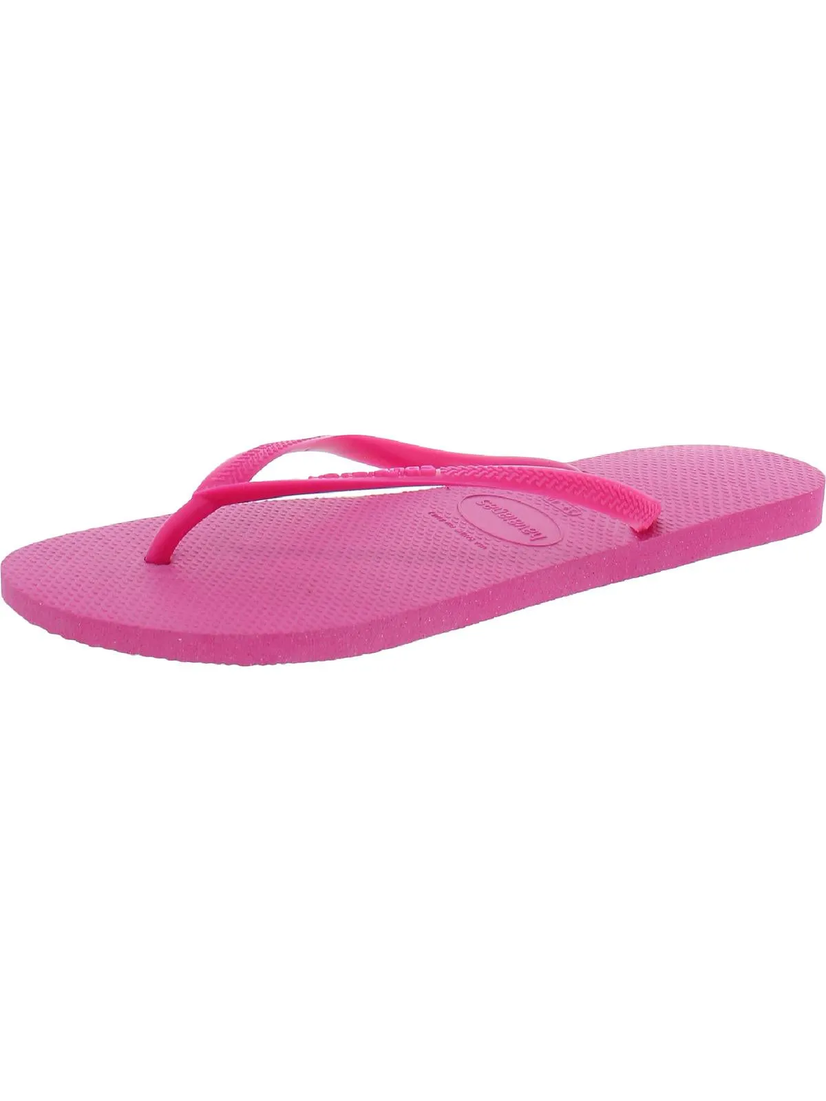 Slim Womens Textured Thong Flip-Flops