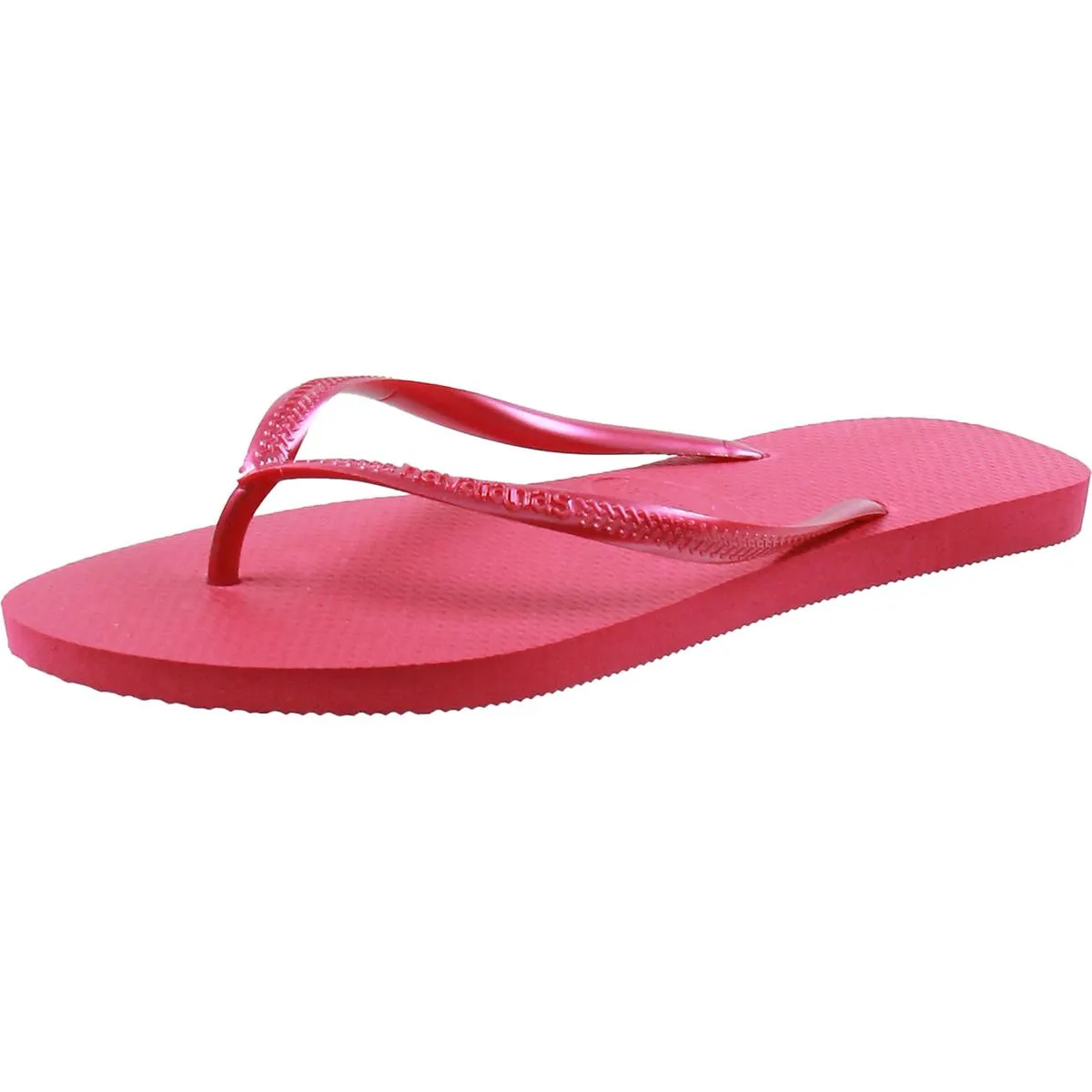 Slim Womens Textured Thong Flip-Flops