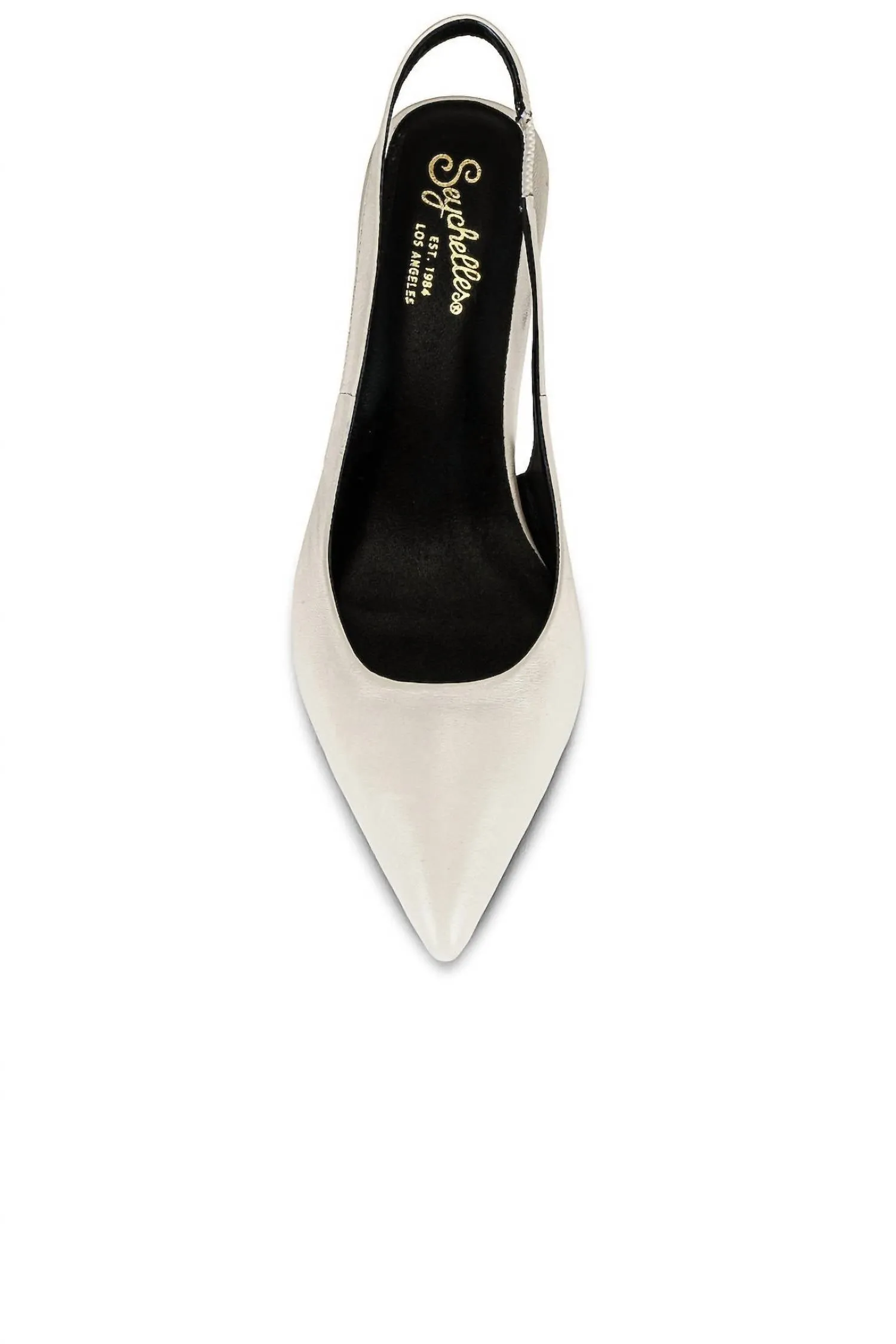 Slingback Heel In Off White