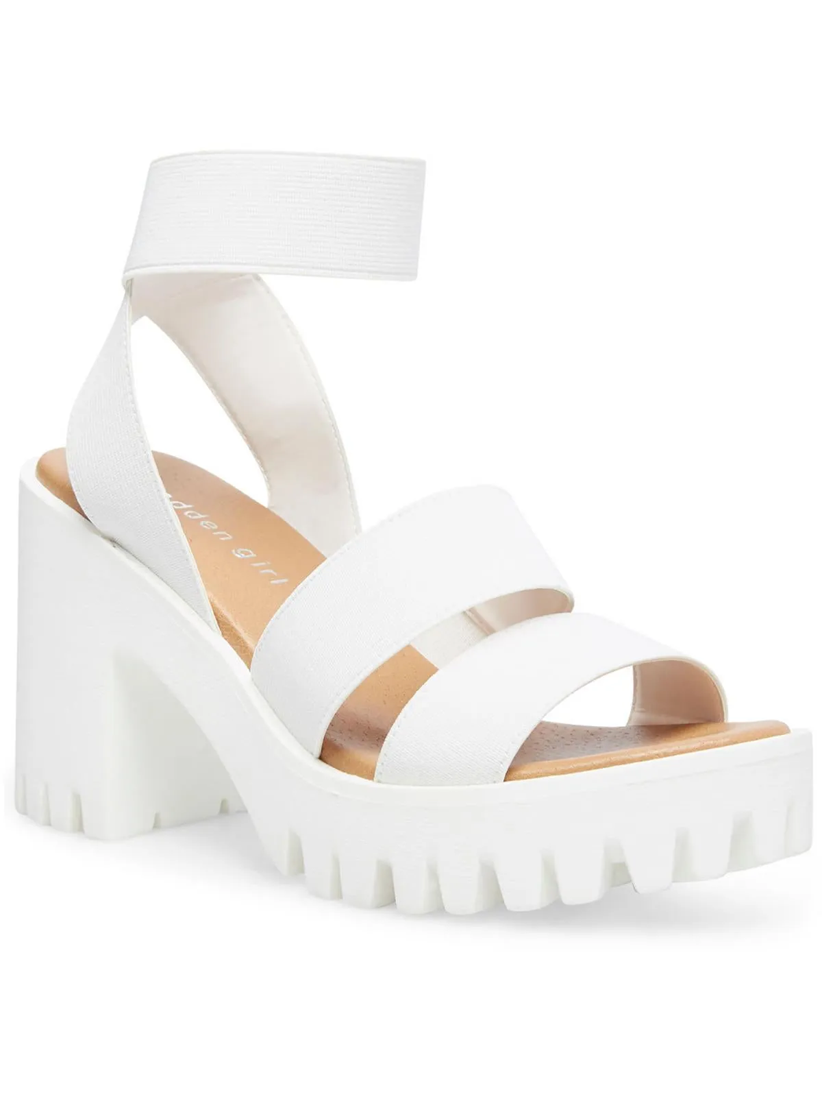 Sohoo Womens Slip On Strappy Platform Sandals
