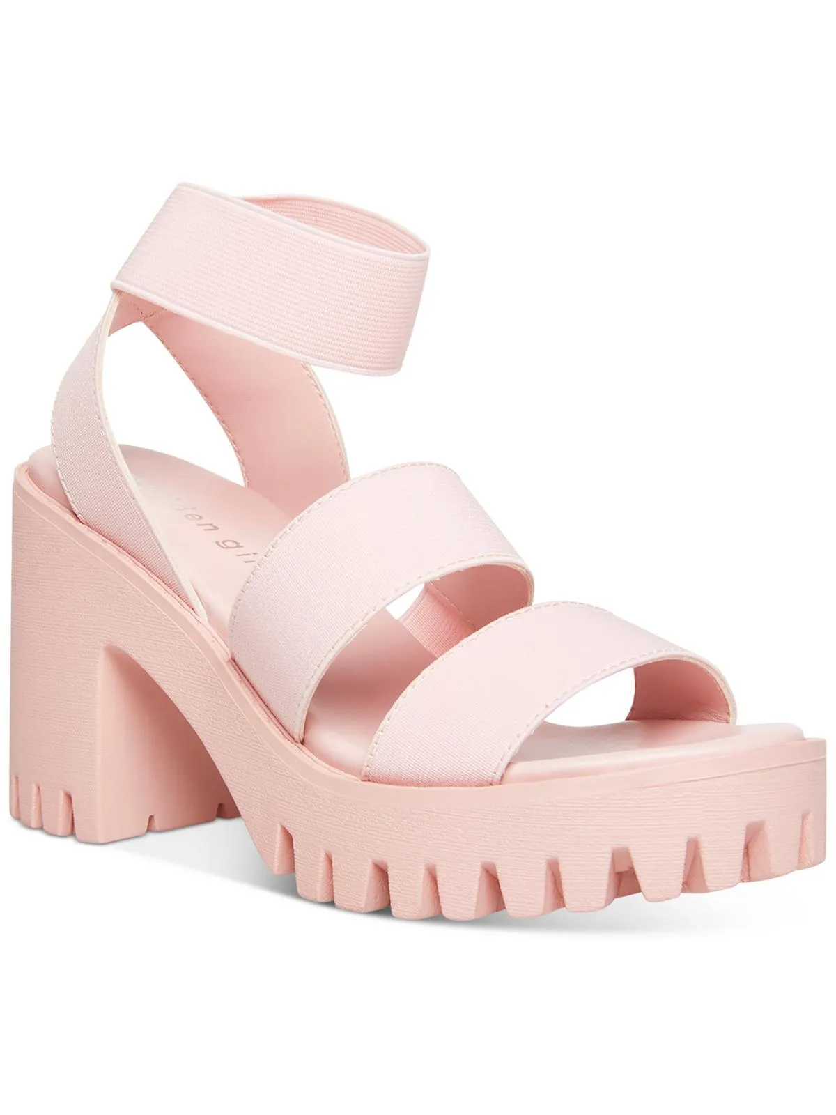 Sohoo Womens Slip On Strappy Platform Sandals
