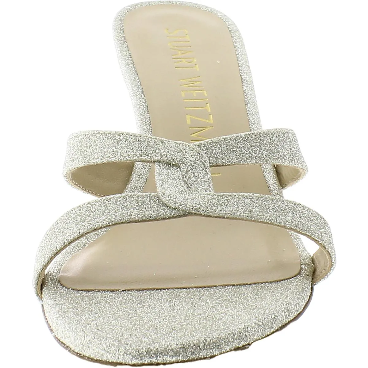 Soiree Sleek 75 Womens Leather Open Toe Heels